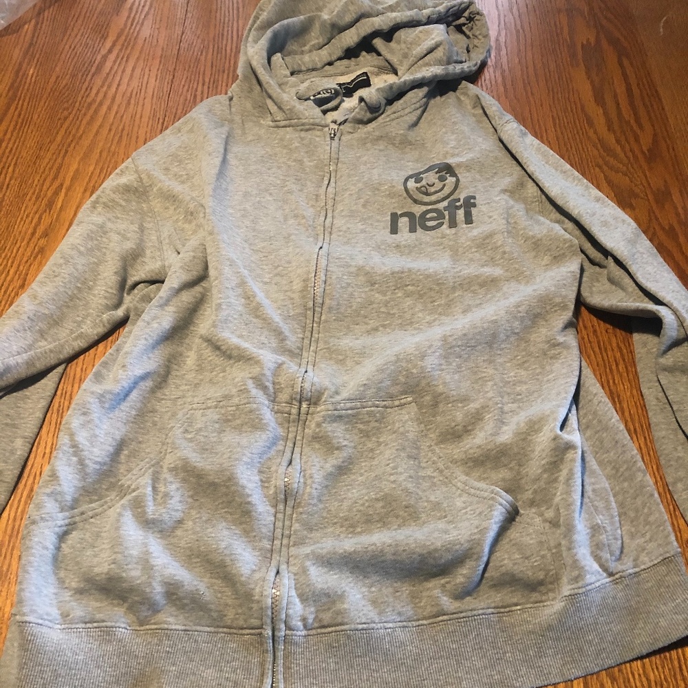Neff Full Zip Hoodie Size Large